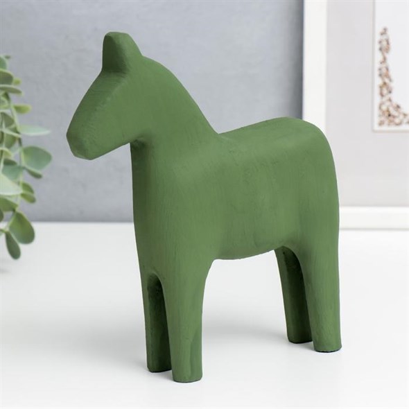 Статуэтка "Лошадь зеленая" - фото 32993
