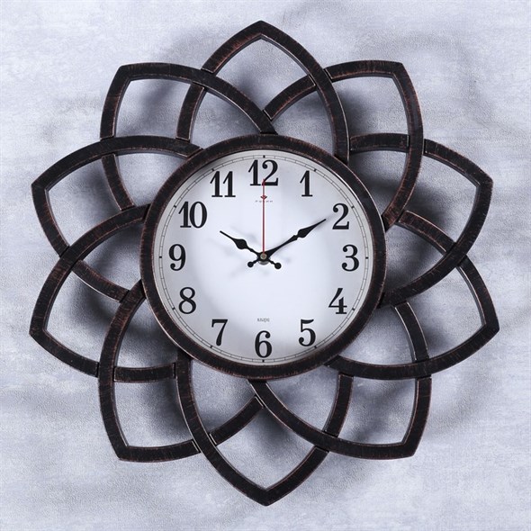 Часы настенные, "Кабао", d=49.5 см, циферблат 22 см - фото 34379