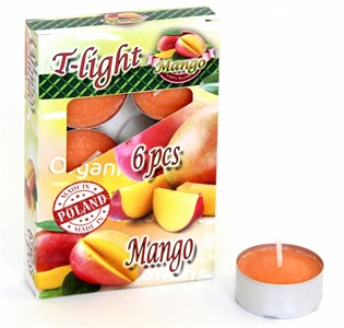 Набор ароматических свечей "Манго"