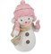 Статуэтка "Снеговик розовый" #1 - фото 15266