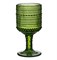 Бокал "Капли" зеленый 300 мл из цветного стекла - фото 15966