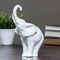 Фигура "Слон" белый, 15х8х18см - фото 34265