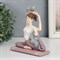 Сувенир "Девушка занимается йогой с котятами" 6х14,5х16 см - фото 34877