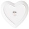 Тарелка lefard "Cнежная королева" в форме сердца 15*2 см  - фото 35787