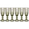 Набор бокалов для шампанского "Серпентина" из 6шт.  150мл. / в=20 см - фото 35921