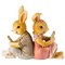 Статуэтка "кролики сидят" 11,5х4,5х10 см - фото 36306