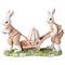 Статуэтка "кролики на травке" 16,5х5,5х12,5 см - фото 36322