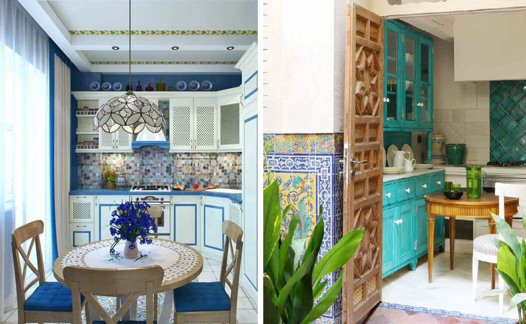 Интерьер кухни в средиземноморском стиле: особенности стиля, стильные примеры