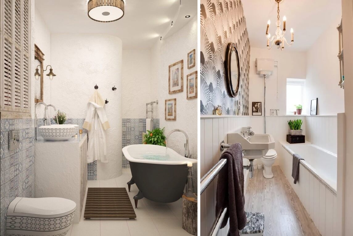 Красивые идеи декора ванной комнаты