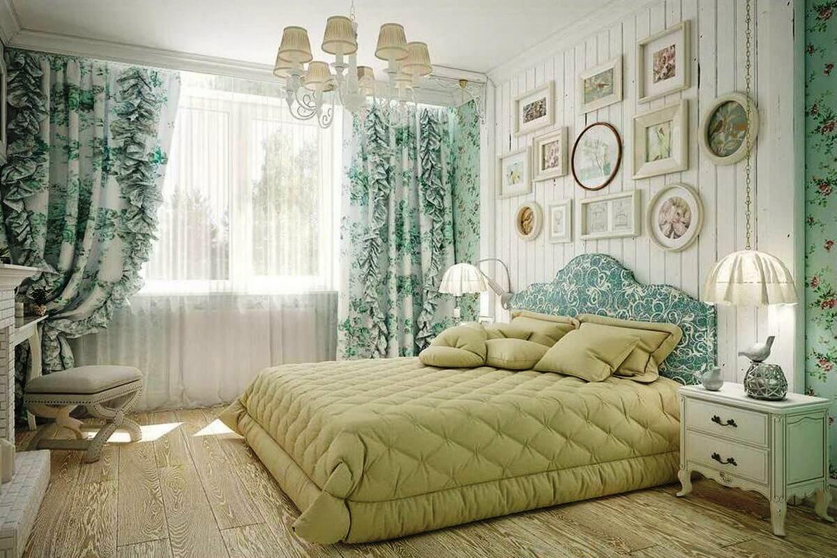 Спальня в Стиле Прованс + Фото и Идей Современных Интерьеров для Ремонта — Дизайн PORTES Киев