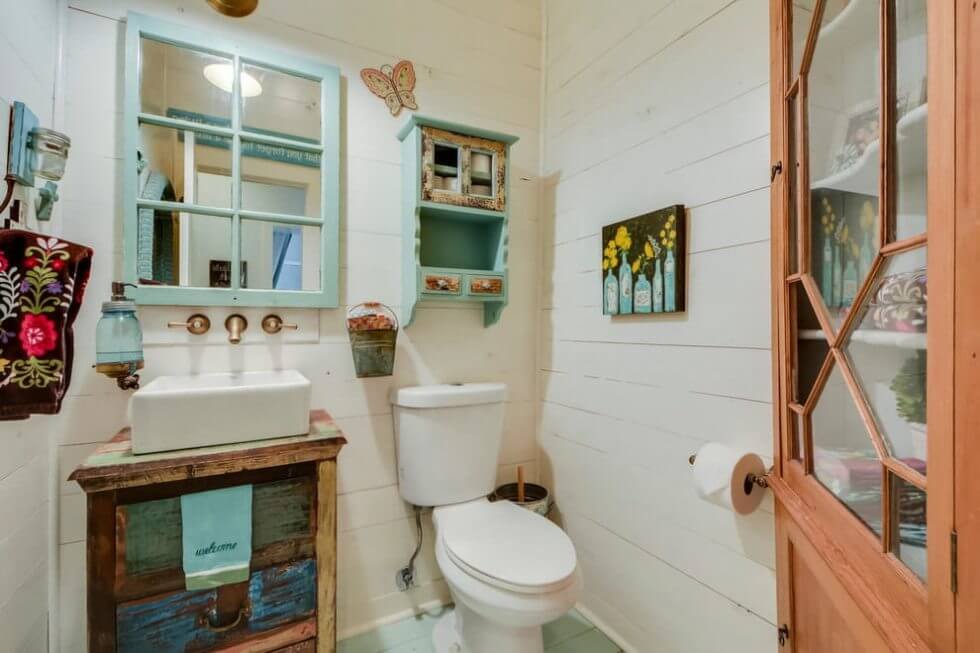 Ванная комната в стиле прованс – фото в духе французского кантри