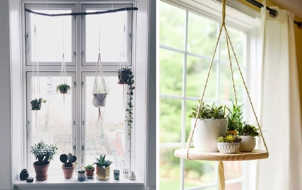 Как украсить окно и подоконник: 55 лучших идей